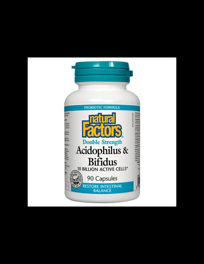 Acidophilus & Bifidus 10 Billion Active Cells Double Strength / Ацидофилус бифидус