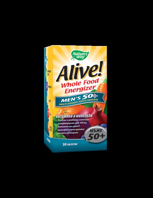 Alive Men’s 50+ / Aлайв! Mултивитамини за мъже 50+