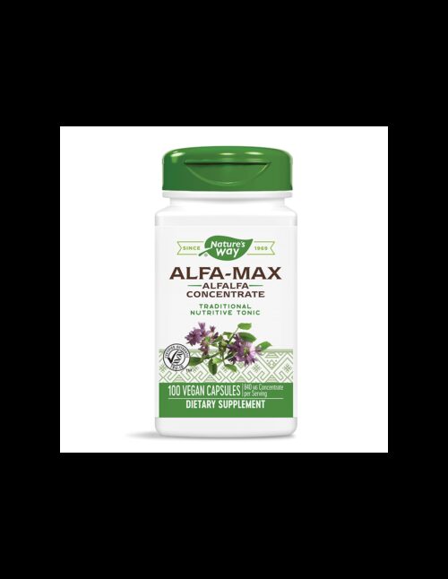 ALFA-MAX Alfalfa Concentrate/ Люцерна концентрат 525 mg х 100 капсули Nature’s Way