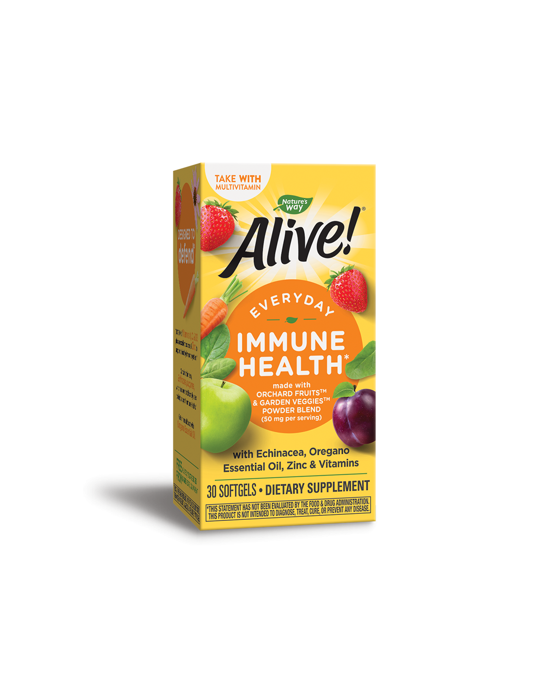 Alive! / Алайв! Immune Health x 30 софтгел капсули Nature’s Way