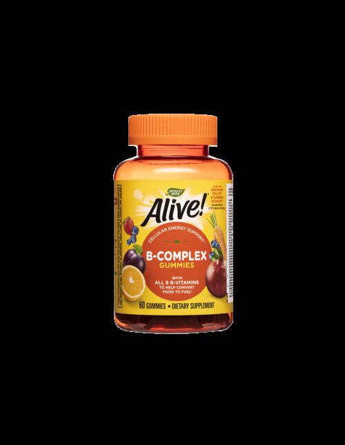 Alive! B-Complex Gummies / Алайв! В-комплекс х 60 желирани таблетки Nature’s Way