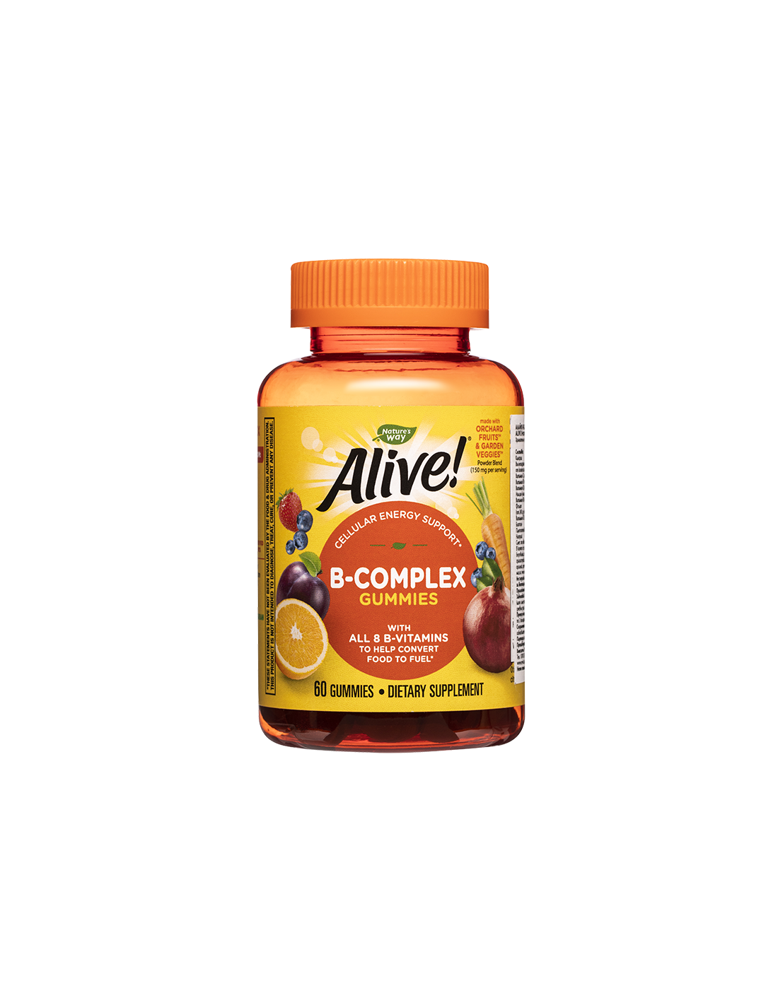 Alive! B-Complex Gummies / Алайв! В-комплекс х 60 желирани таблетки Nature’s Way