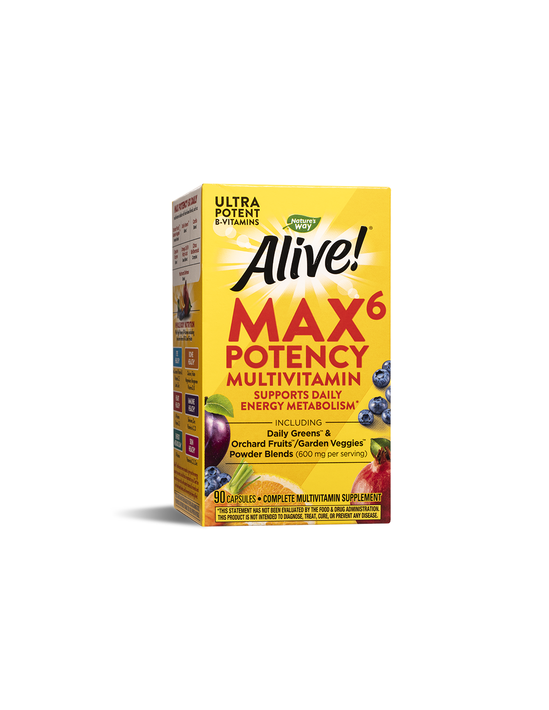 Alive!® Max6 Max Potency Multivitamin / Алайв! Мултивитамини максимум сила