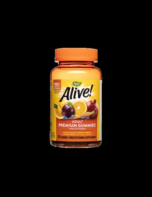 Alive! Adult Premium Gummies Multivitamin / Алайв! Премиум мултивитамини за възрастни