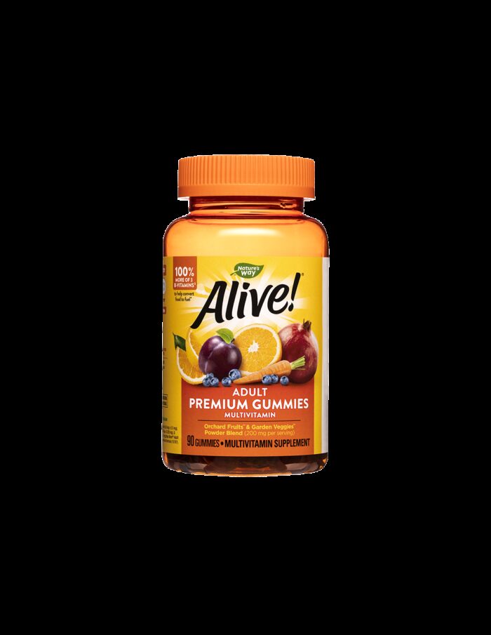 Alive! Adult Premium Gummies Multivitamin / Алайв! Премиум мултивитамини за възрастни