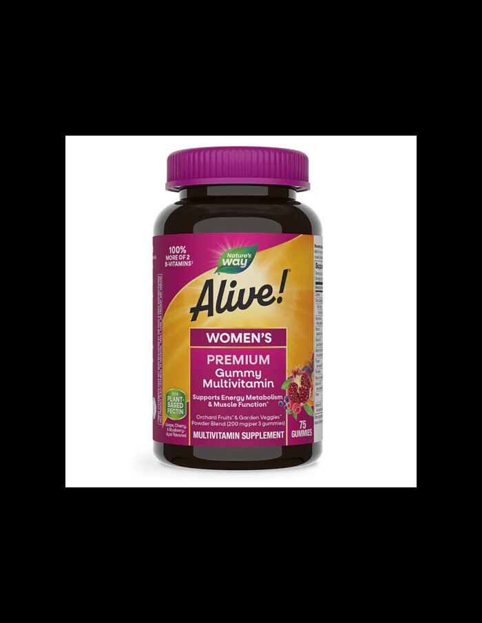 Alive! Women's Premium Gummies Multivitamin / Алайв! Премиум мултивитамини за жени