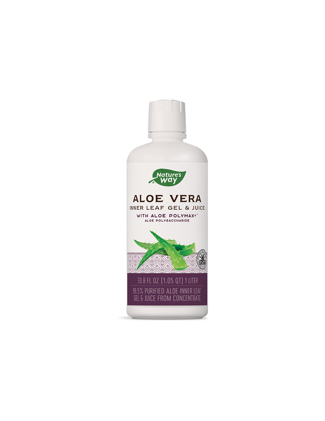 Aloe Vera Inner Leaf Gel & Juice 99.5% / Алое Вера Гел и сок x 1L Nature’s Way