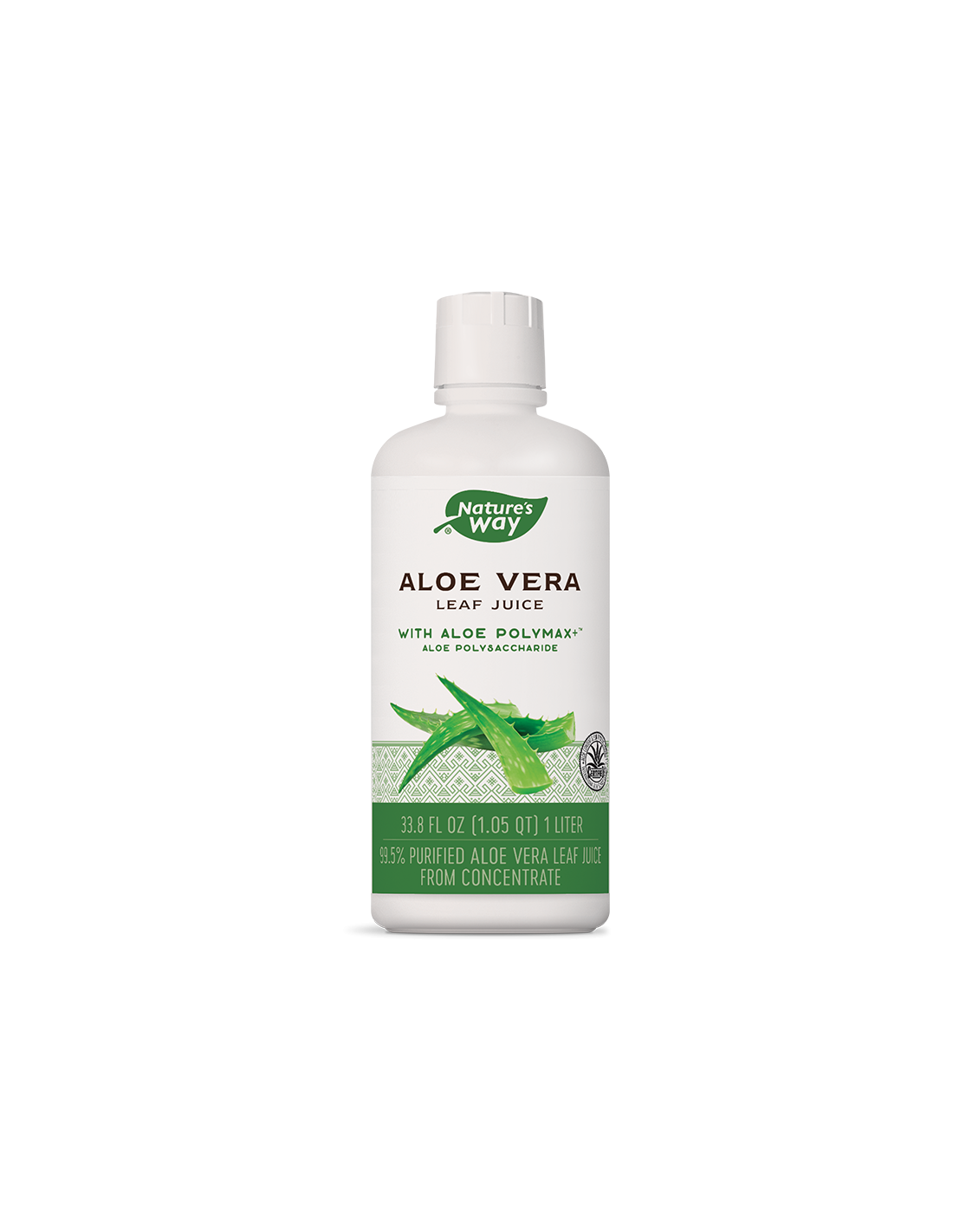 Aloe Vera Leaf Juice 99.5% / Алое Вера Сок от цели листа x 1L Nature’s Way