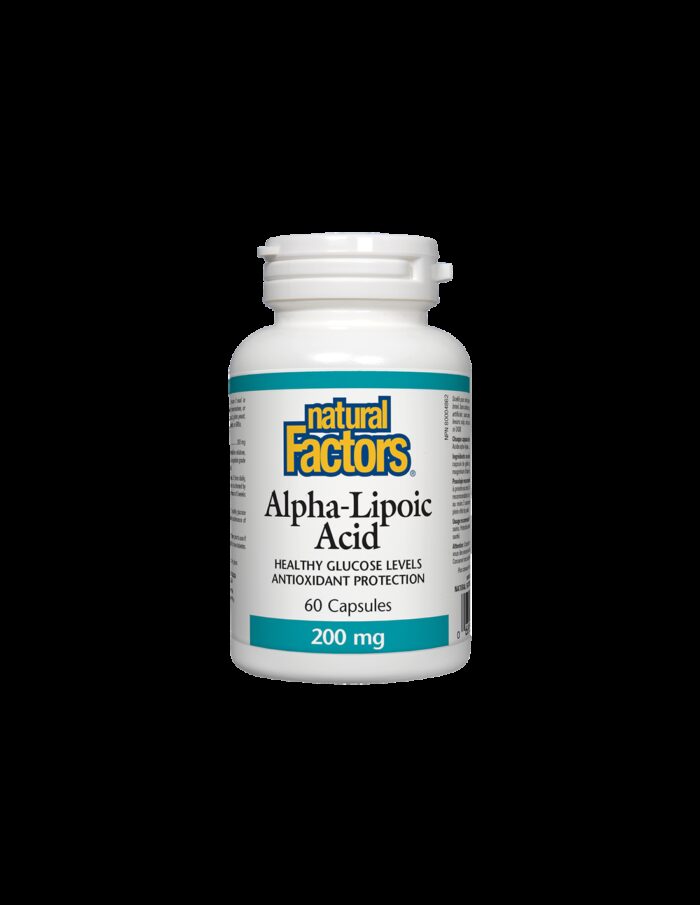 Alpha-Lipoic Acid/ Алфа-липоева киселина 200 mg x 60 капсули Natural Factors