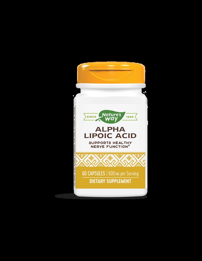 Alpha Lipoic Acid/ Алфа Липоева Киселина 200 mg x 60 капсули Nature’s Way