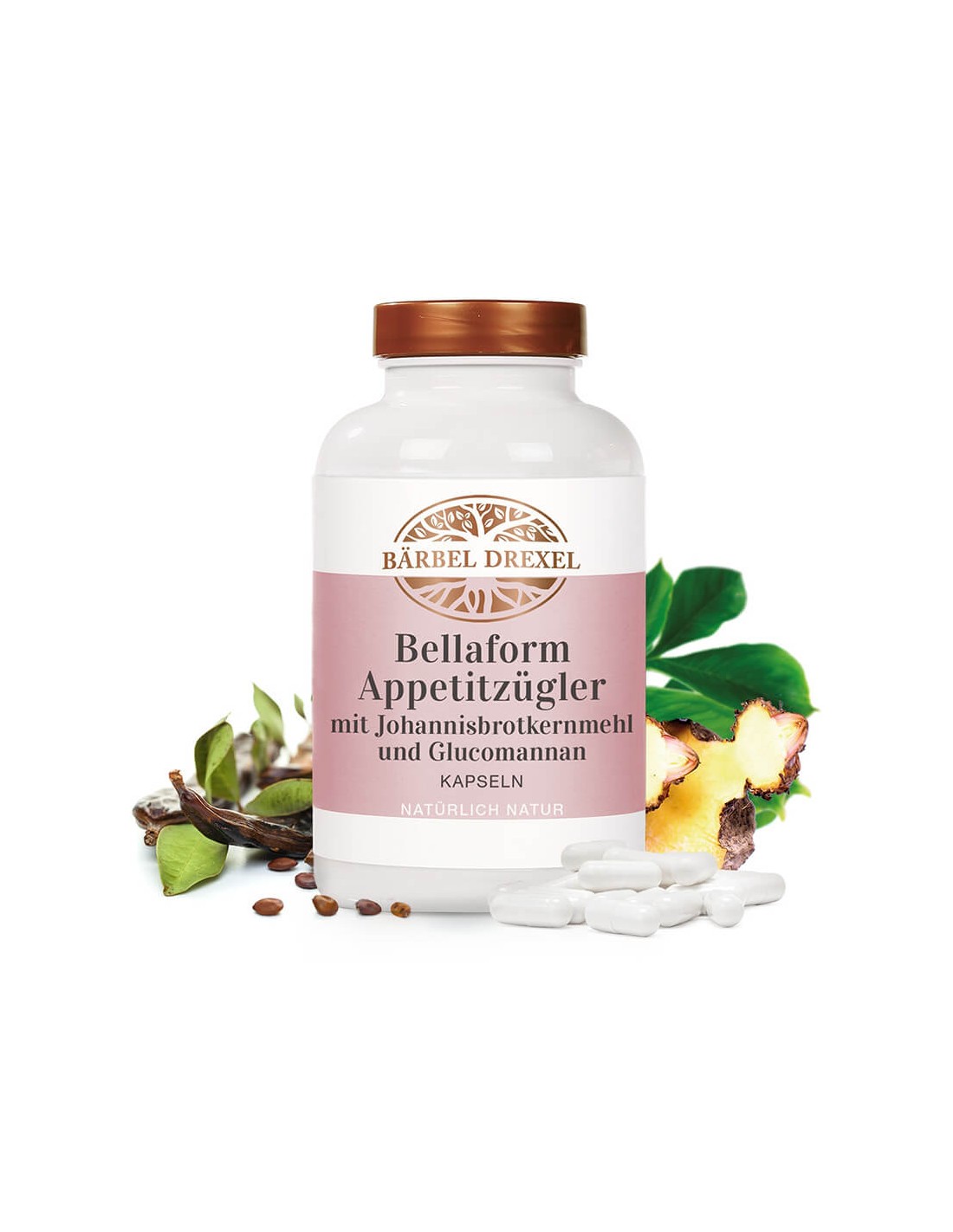 Bellaform Appetitzügler mit Johannisbrotkernmehl und Glucomannan/ Глюкоманан с рожков