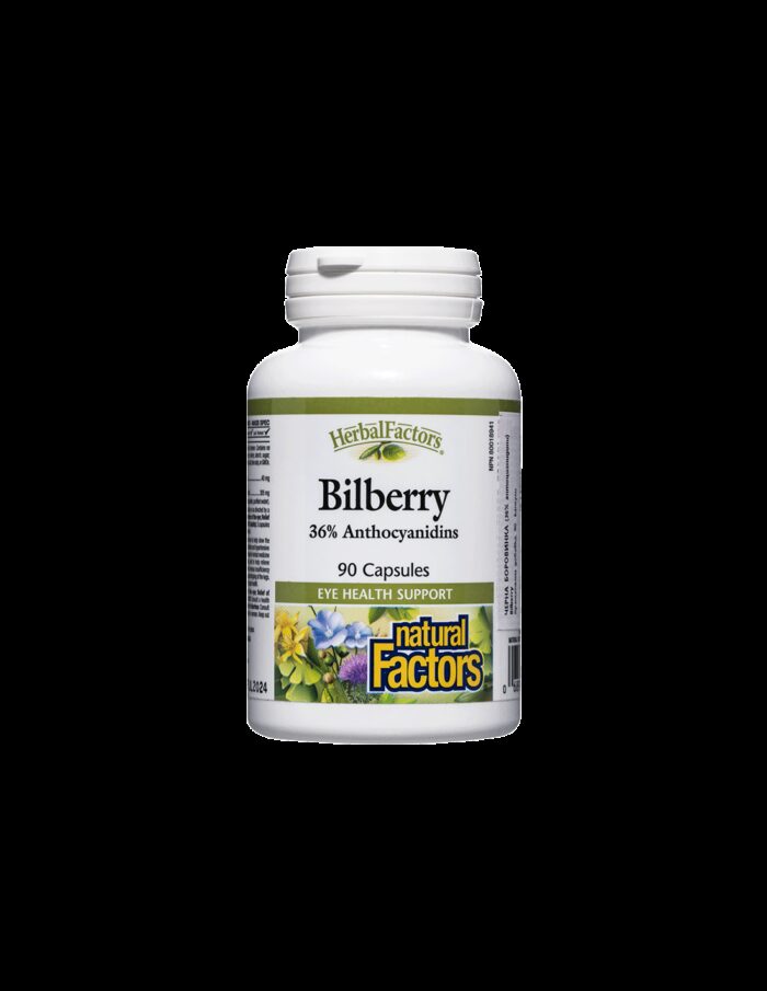 Bilberry / Черна боровинка x 90 капсули Natural Factors