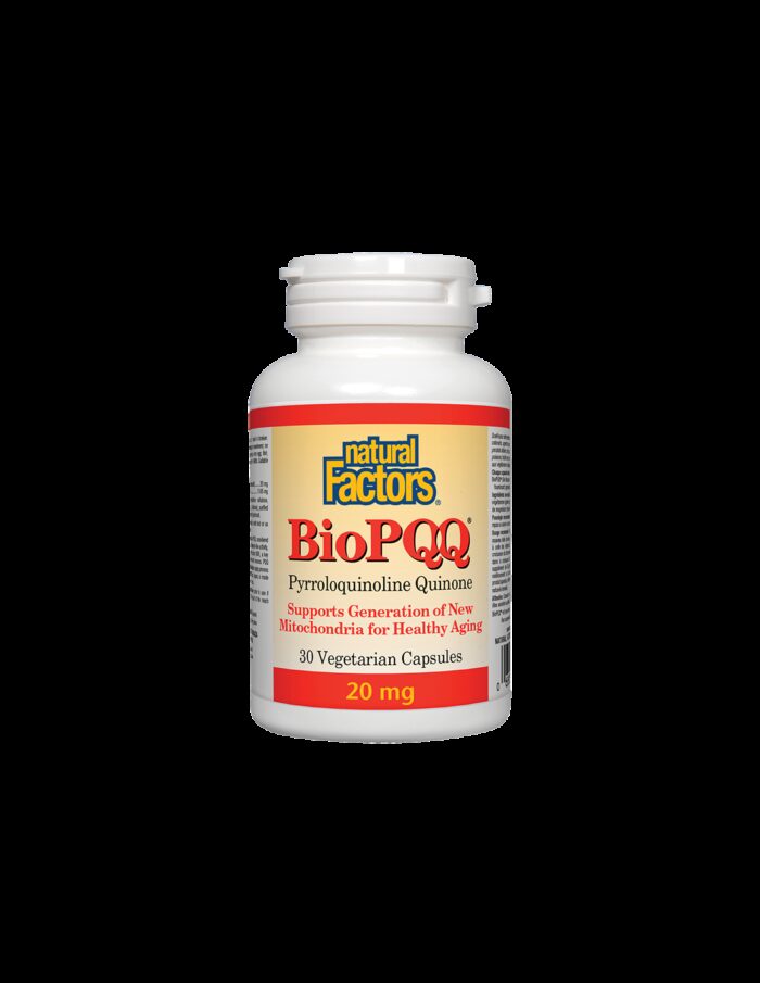 BioPQQ®/ Пиролоквинолин квинон 20 mg х 30 капсули Natural Factors