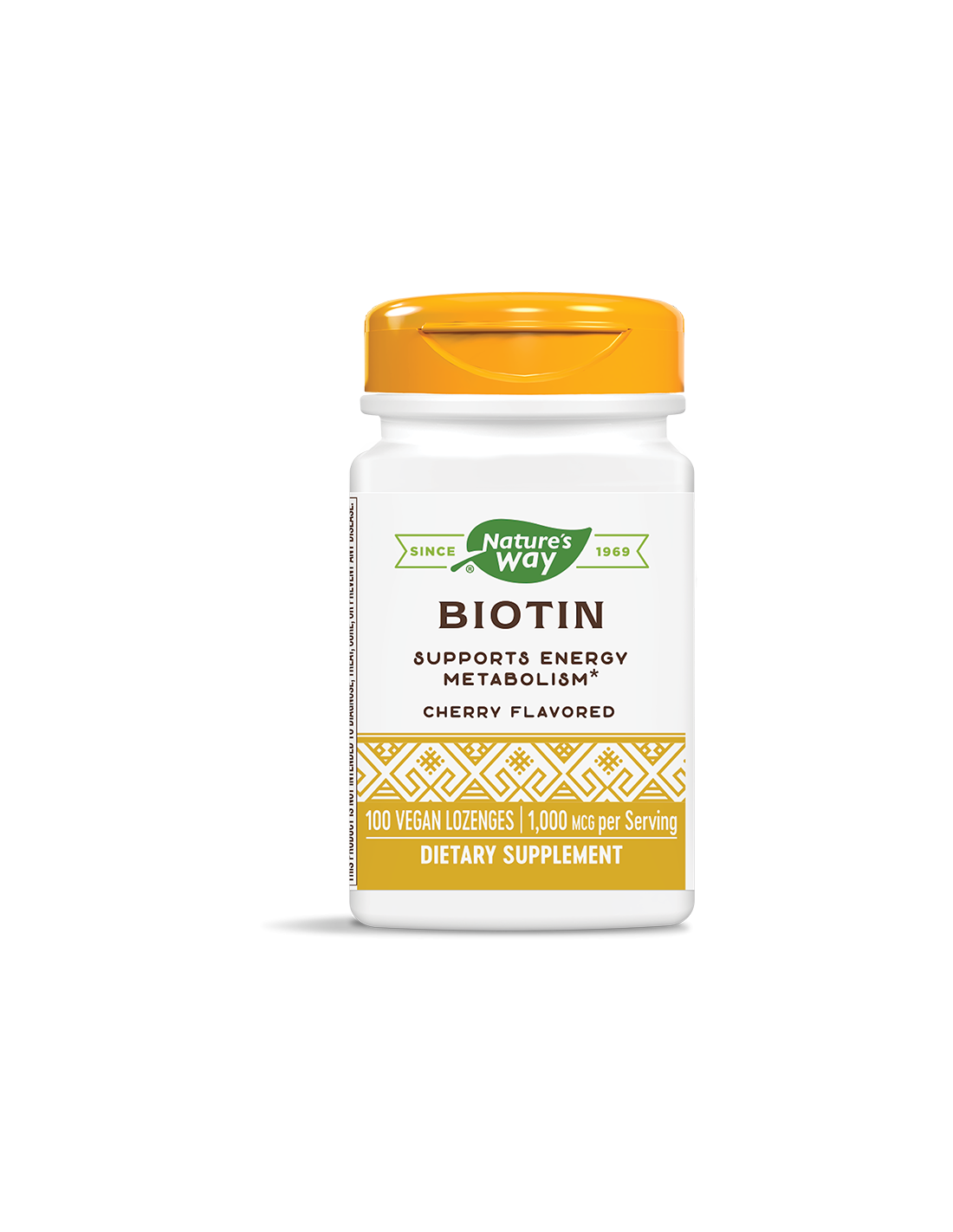 Biotin/ Биотин 1000 mcg x 100 таблетки за смучене Nature’s Way