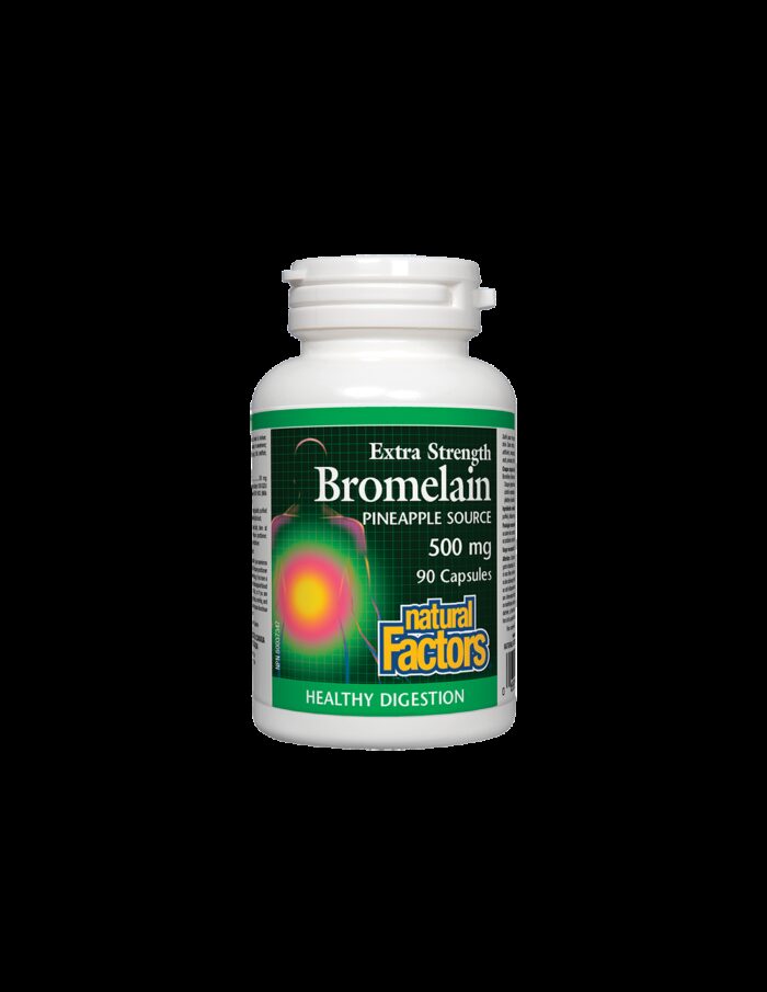 Bromelain/ Бромелаин 500 mg x 90 капсули Natural Factors