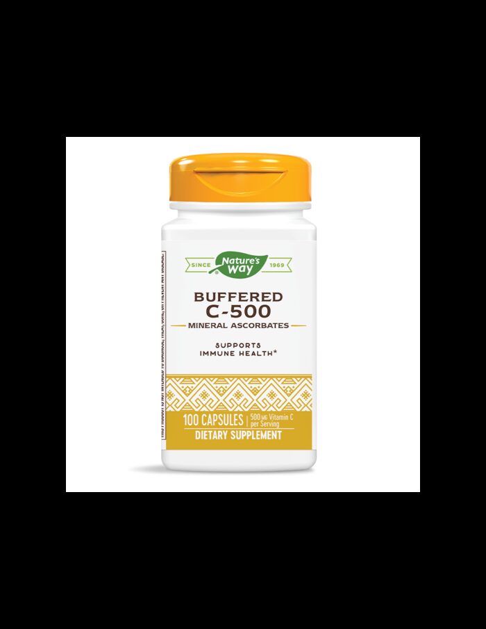 Buffered C-500/ Витамин С (буфериран) 500 mg x 100 капсули Nature’s Way