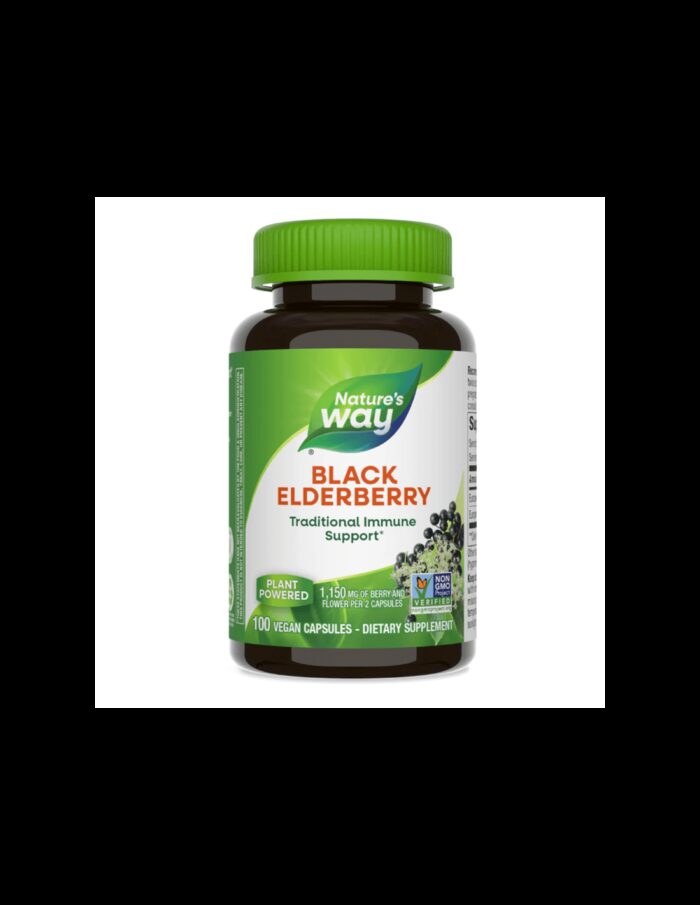 Black Elderberry/ Черен Бъз (плод и цвят) 575 mg х 100 капсули Nature’s Way