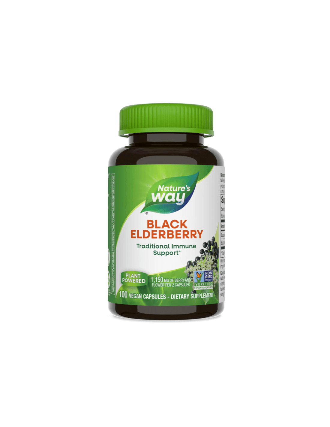 Black Elderberry/ Черен Бъз (плод и цвят) 575 mg х 100 капсули Nature’s Way