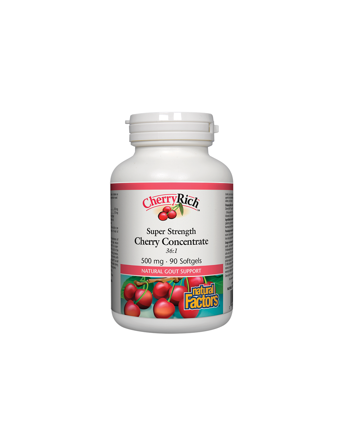 При подагра - Череша супер концентрат - CherryRich™ 500 mg