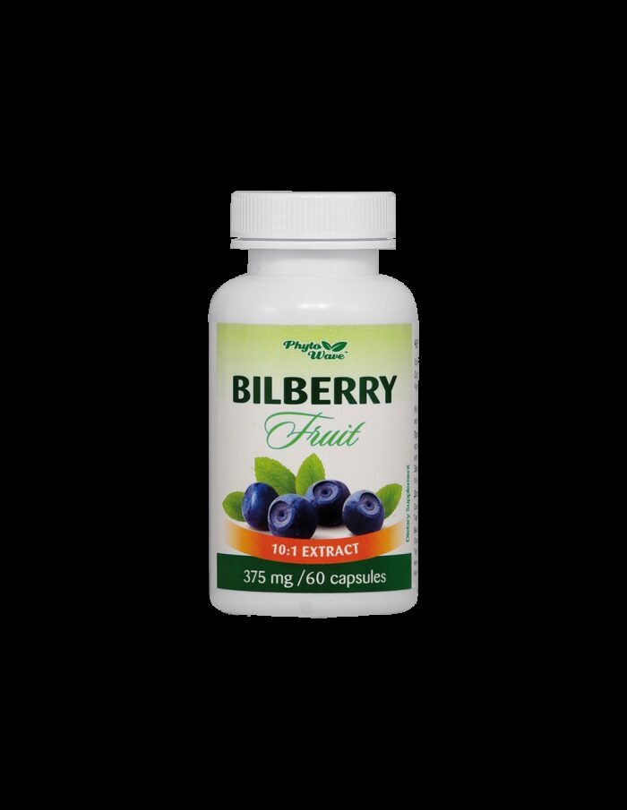 Bilberry Fruit/ Черна боровинка (плод) 375 mg х 60 капсули