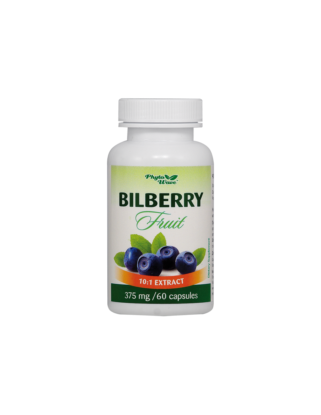 Bilberry Fruit/ Черна боровинка (плод) 375 mg х 60 капсули