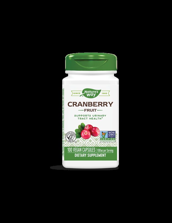 Cranberry Fruit/ Червена боровинка (плод) 465 mg х 100 капсули Nature’s Way