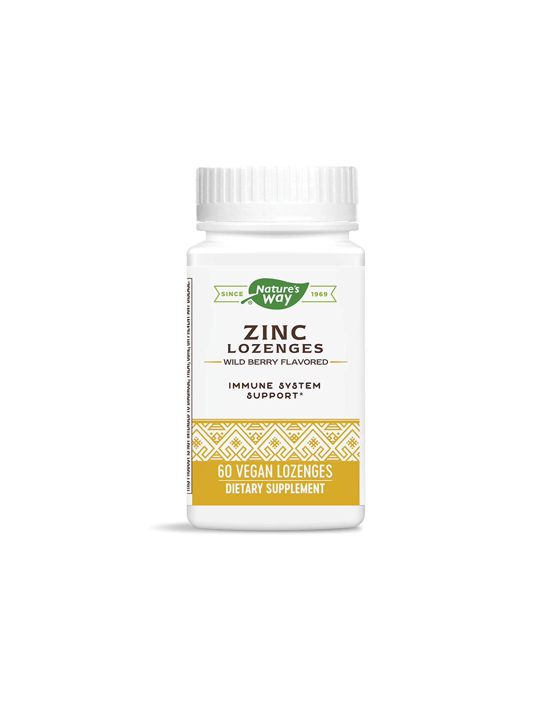 Zinc Lozenges/ Цинк с Ехинацея и Витамин С х 60 таблетки за смучене Nature’s Way