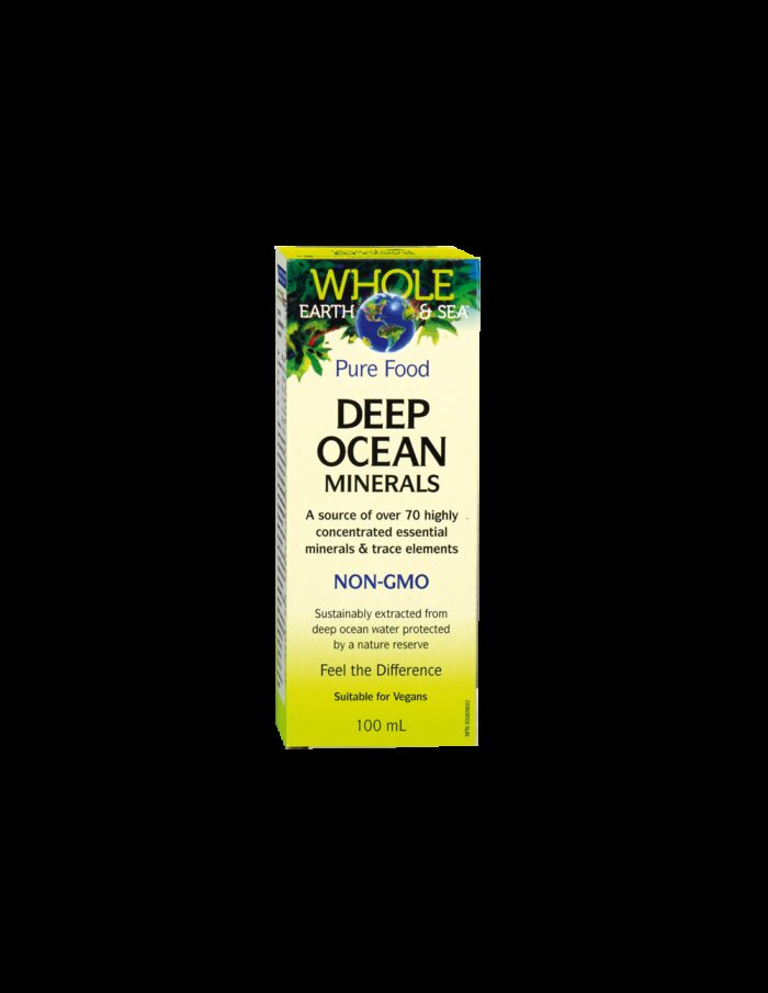 Deep Ocean Minerals Whole earth & sea®/ Дълбоководни морски минерали x 100 ml Natural Factors