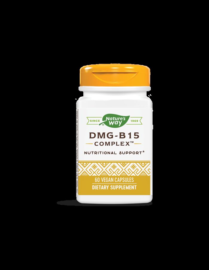 DMG-B15 Complex™/ ДМГ- Витамин В15 Комплекс™ х 60 капсули Nature’s Way