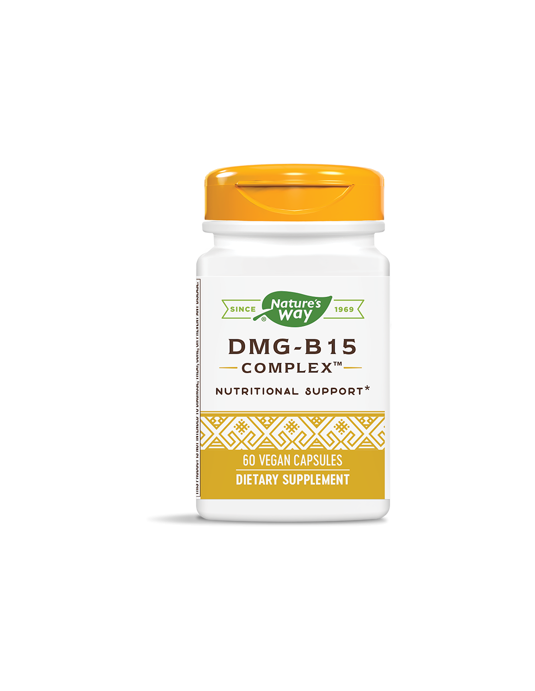 DMG-B15 Complex™/ ДМГ- Витамин В15 Комплекс™ х 60 капсули Nature’s Way