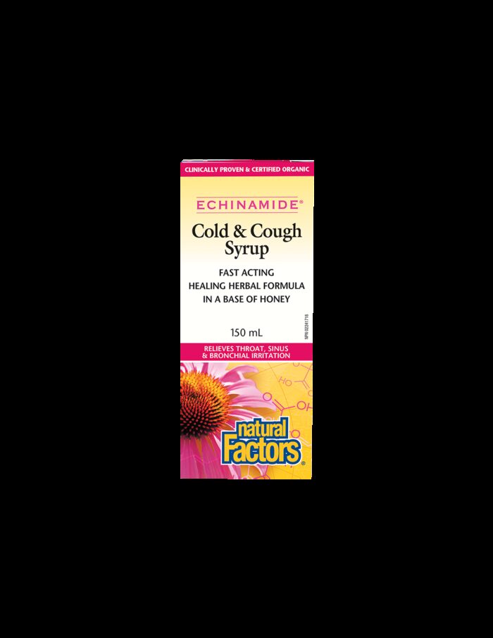 Echinamide® Cold & Cough Syrup/ Сироп при кашлица и настинка х 150 ml Natural Factors