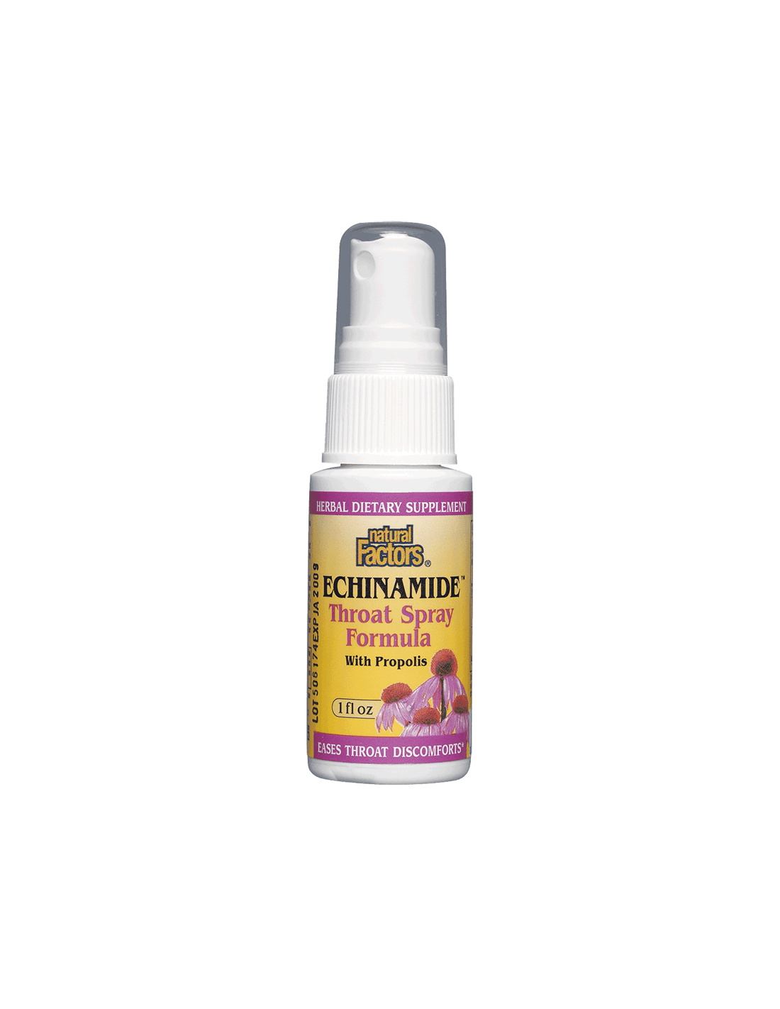 Echinamide® Throat Spray Formula/ Спрей за гърло с ехинацея и прополис x 30 ml/ 50 дози