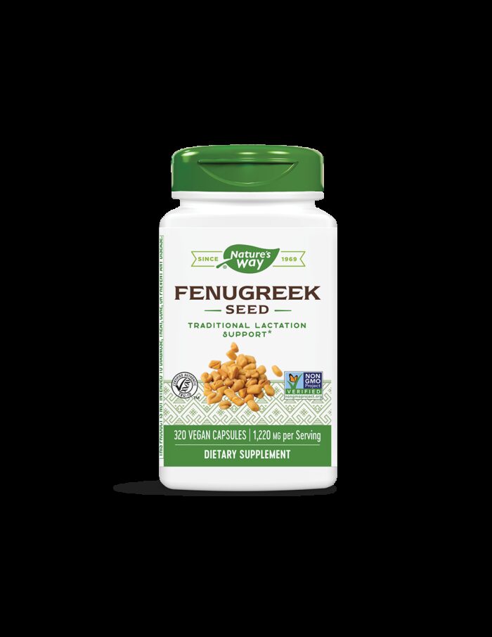 Fenugreek Seed / Сминдух (семена) 610 mg х 320 капсули Nature’s Way