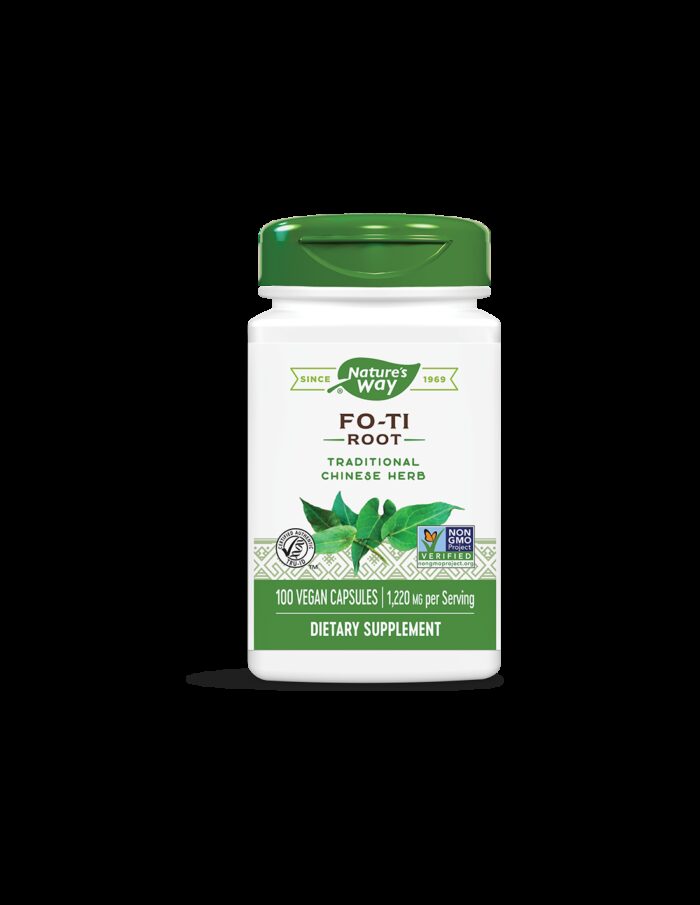 Fo-Ti Root/ Фо-Ти (корен) 610 mg x 100 капсули Nature’s Way