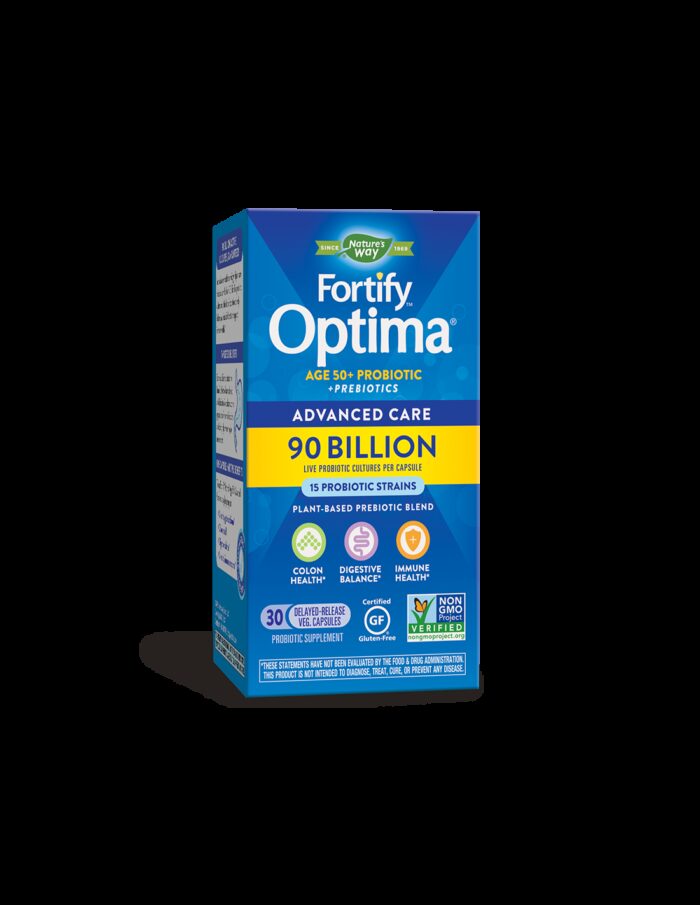 Fortify Optima® Advanced Care Age 50+ Фортифай Оптима пробиотик + пребиотици