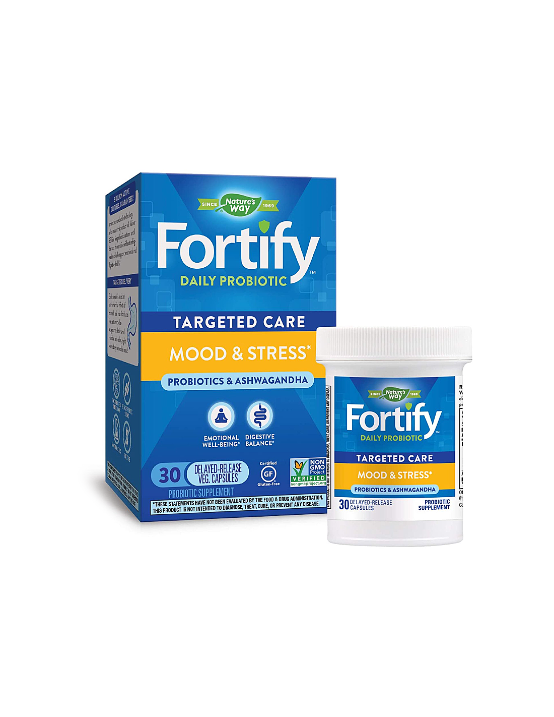 Fortify™ Daily Probiotic Mood and Stress - Фортифай пробиотик срещу стрес