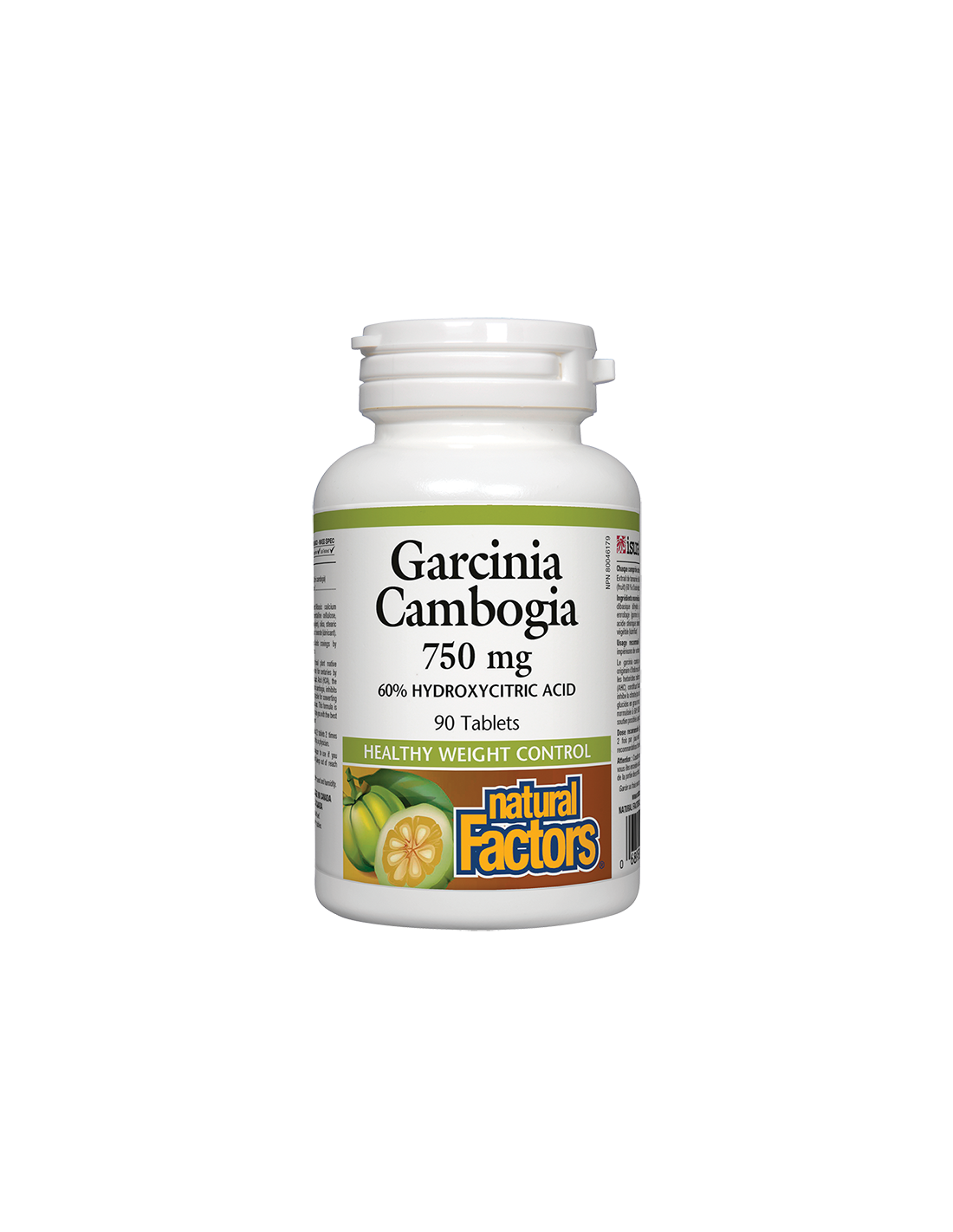 Garcinia Cambogia/ Гарциния Камбоджа 750 mg х 90 таблетки Natural Factors