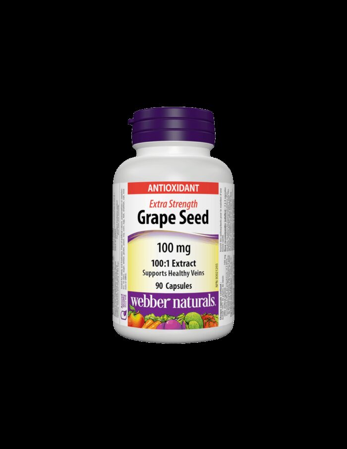 Grape Seed Extract 100:1/ Гроздово семе 100 mg x 90 капсули Webber Naturals