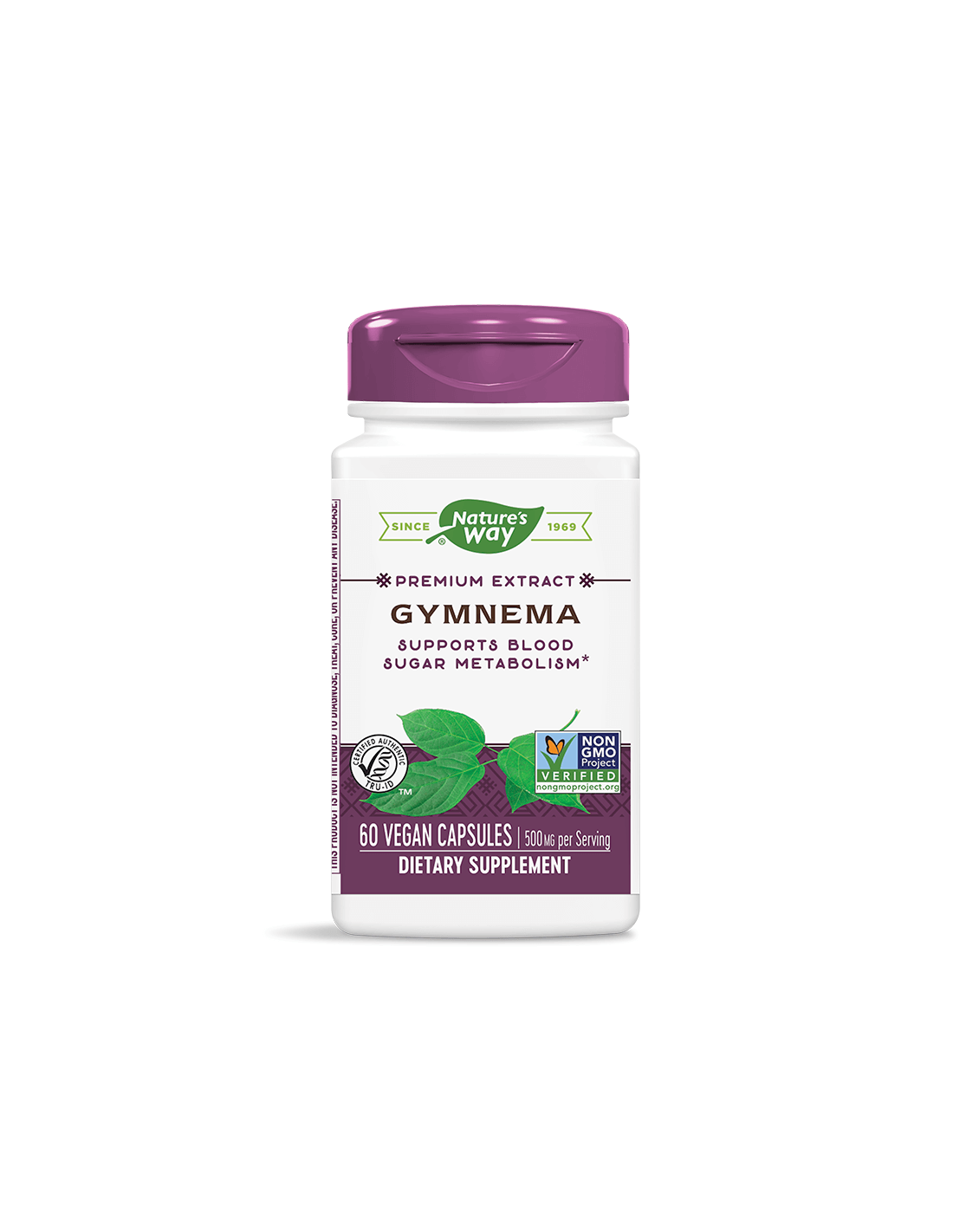 Gymnema/ Гимнема 500 mg x 60 капсули Nature’s Way