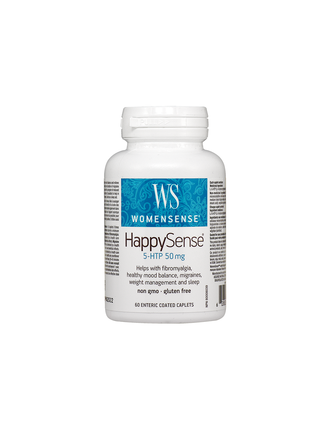 HappySense® WomenSense®/ 5-НТР 50 mg х 60 каплети