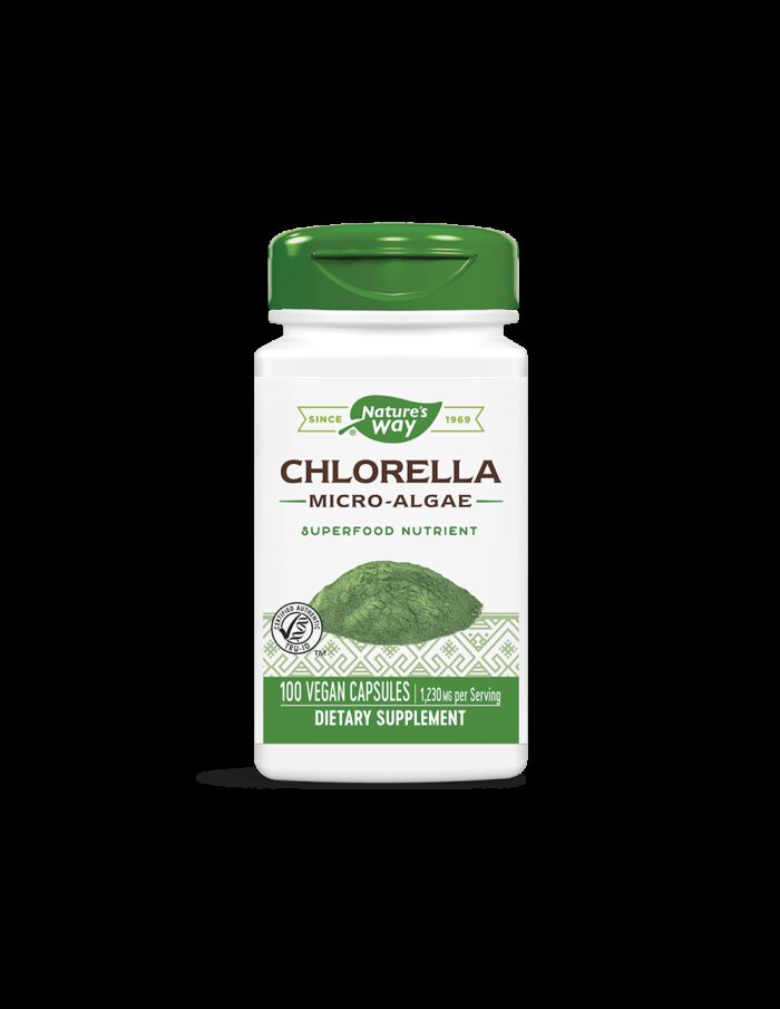 Chlorella Micro-Algae/ Хлорела (микро-водорасли) 410 mg х 100 капсули Nature’s Way