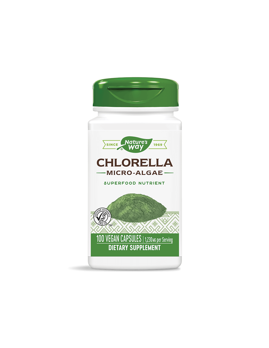 Chlorella Micro-Algae/ Хлорела (микро-водорасли) 410 mg х 100 капсули Nature’s Way