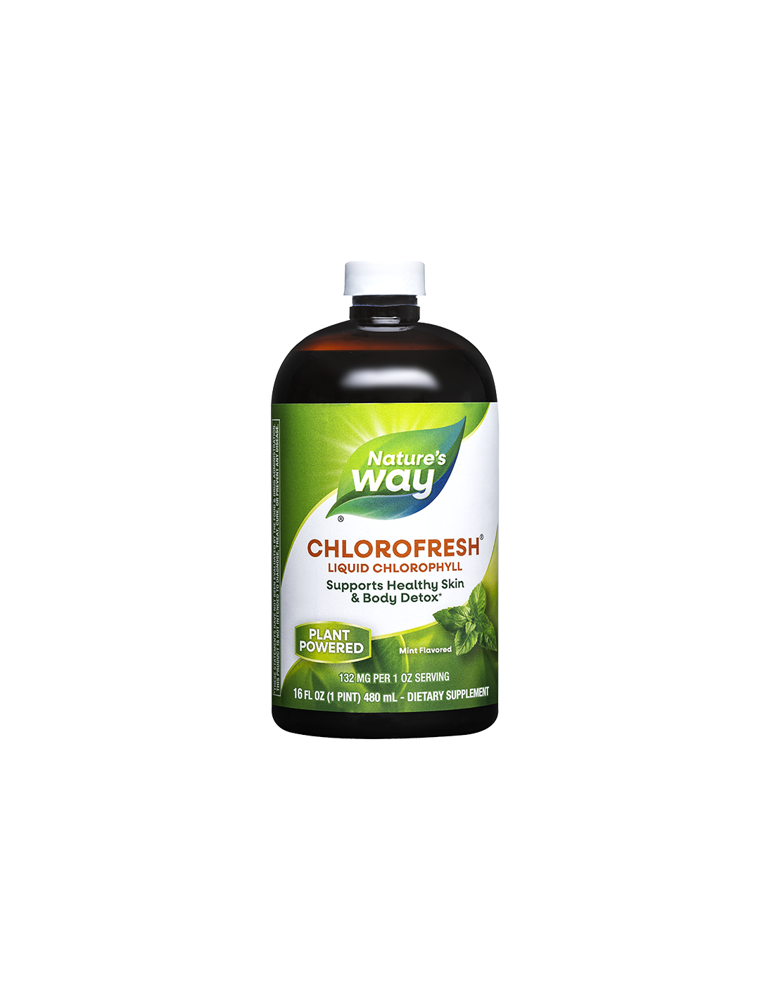 Chlorofresh® Liquid Chlorophyll/ Хлорофреш® Течен Хлорофил x 473 ml с ментов вкус Nature’s Way