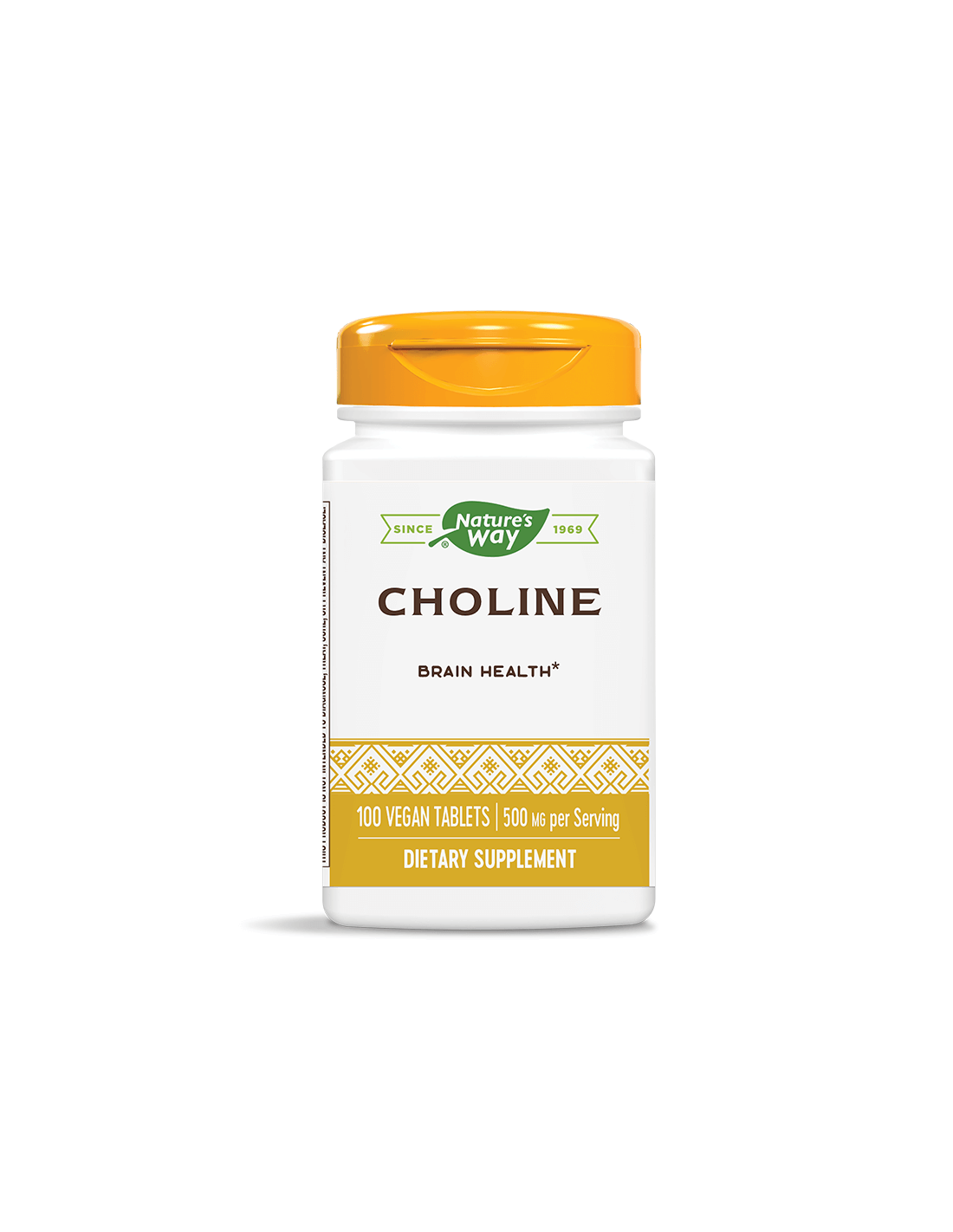 Choline/ Холин 500 mg х 100 таблетки Nature’s Way