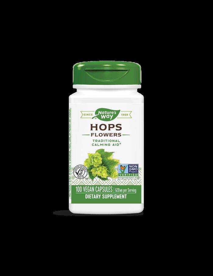 Hops Flowers / Хмел (цвят) 310 mg х 100 капсули Nature’s Way