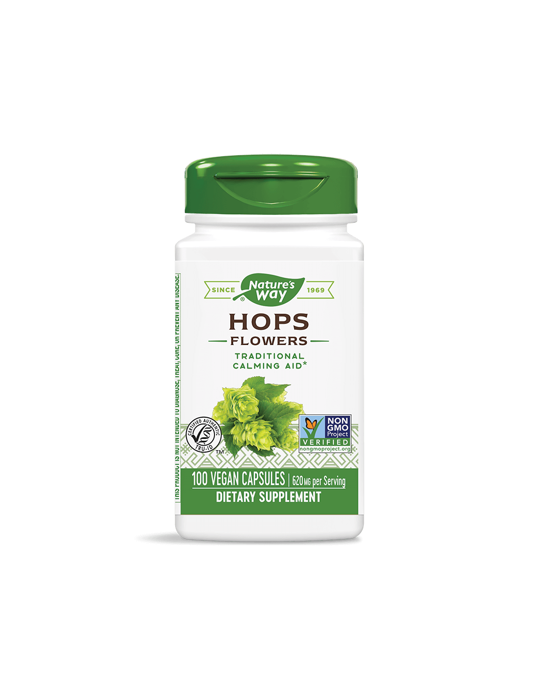 Hops Flowers / Хмел (цвят) 310 mg х 100 капсули Nature’s Way