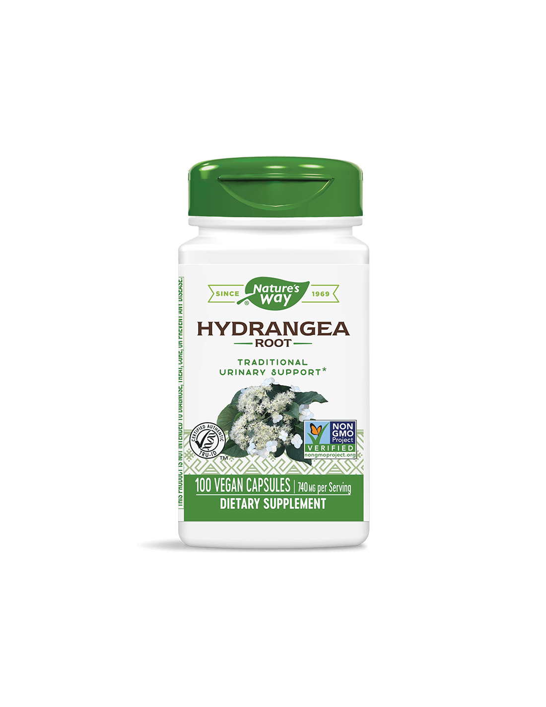 Hydrangea Root/ Хортензия (корен) 370 mg х 100 капсули Nature’s Way