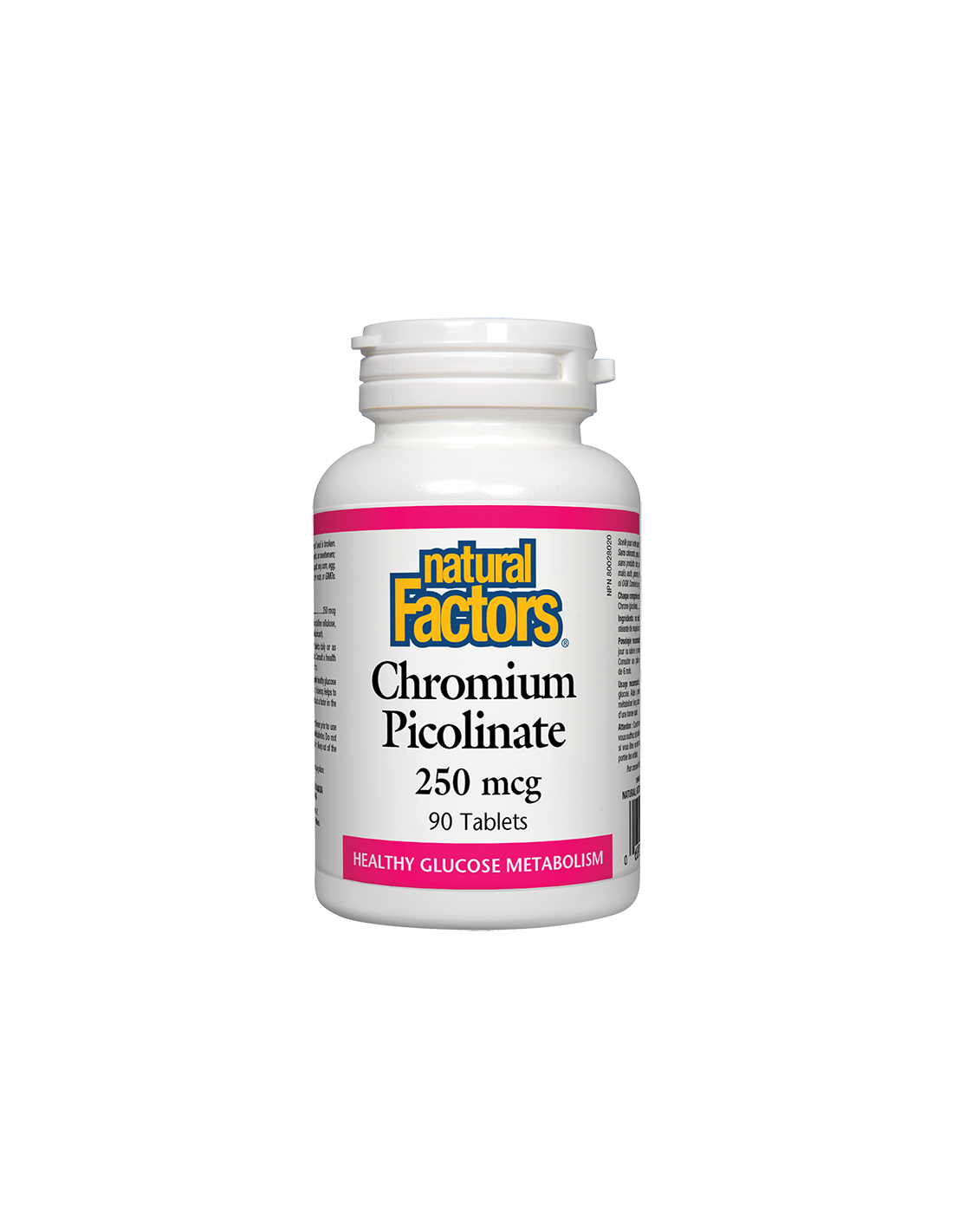 Chromium Picolinate/ Хром Пиколинат 250 mcg х 90 таблетки Natural Factors