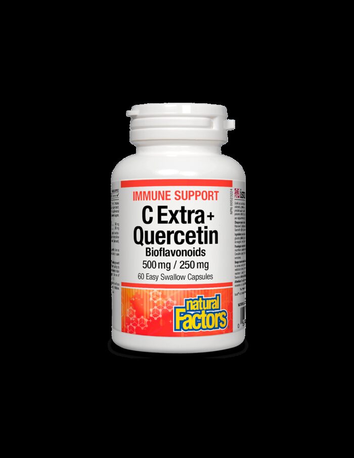 Immune Support C Extra + Quercetin Bioflavonoids x 60 капсули Natural Factors