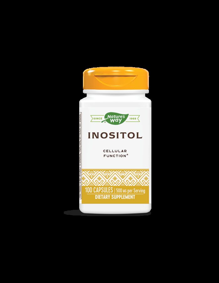 Inositol / Инозитол / Витамин В8  500 mg х 100 капсули Nature’s Way